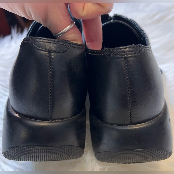 Dansko Black Platform Chunky Oxford Shoe School Shoes Y2K look Size 5.5 - Picture 5 of 9